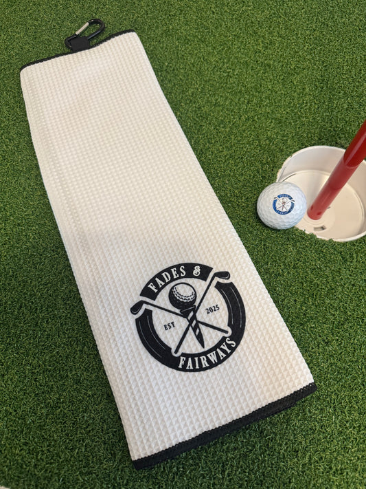 Fades & Fairways Waffle Performance Golf Towel