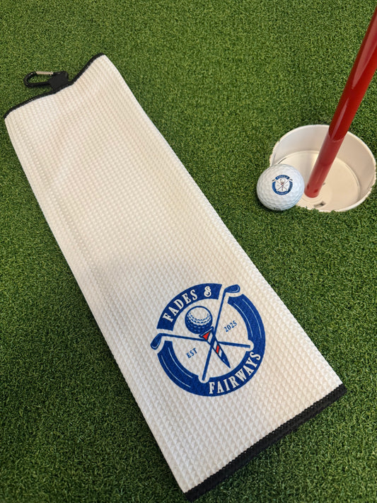 Fades & Fairways Waffle Performance Golf Towel