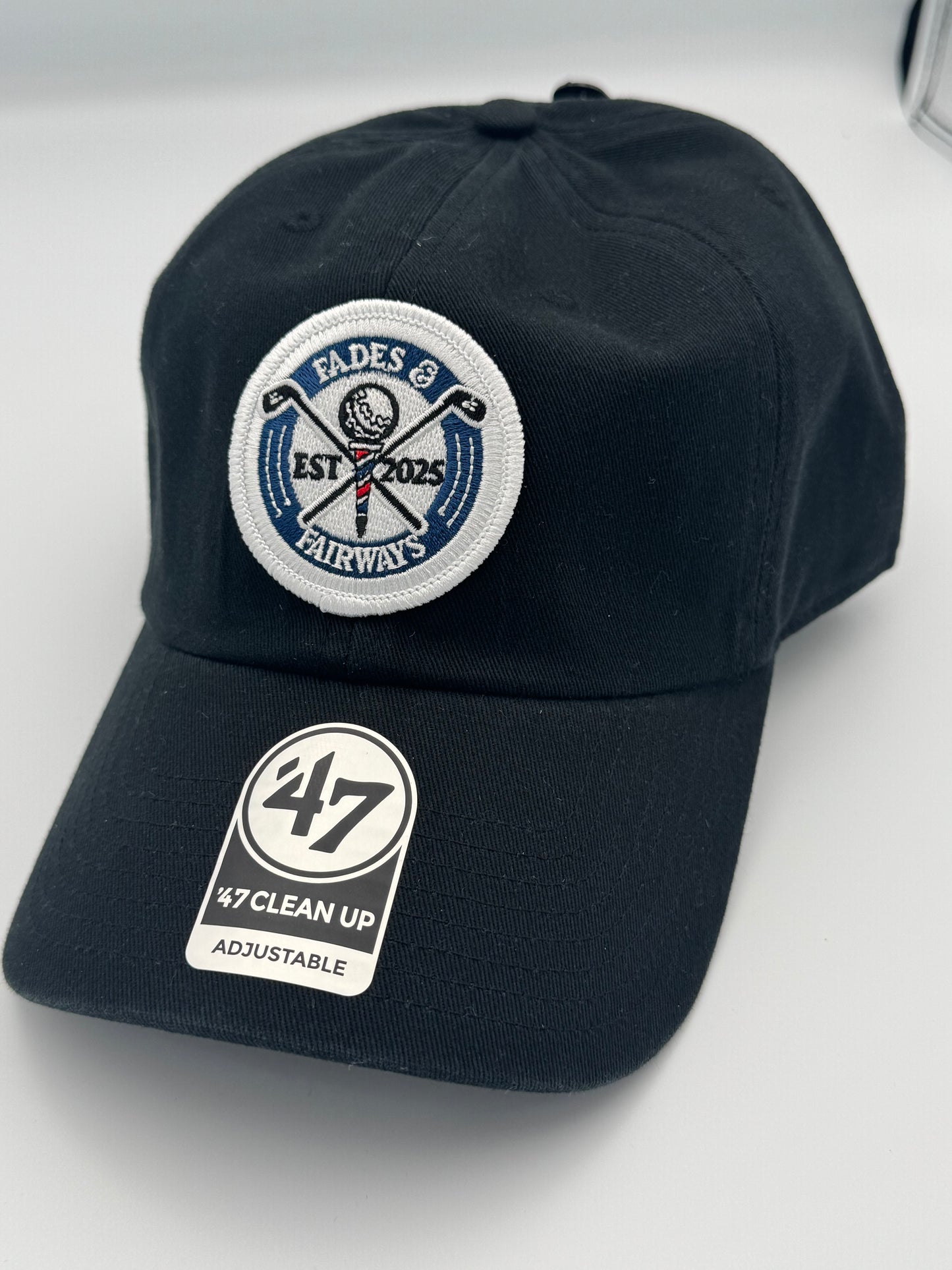Fades & Fairways ‘47 Clean Up Hat – Black
